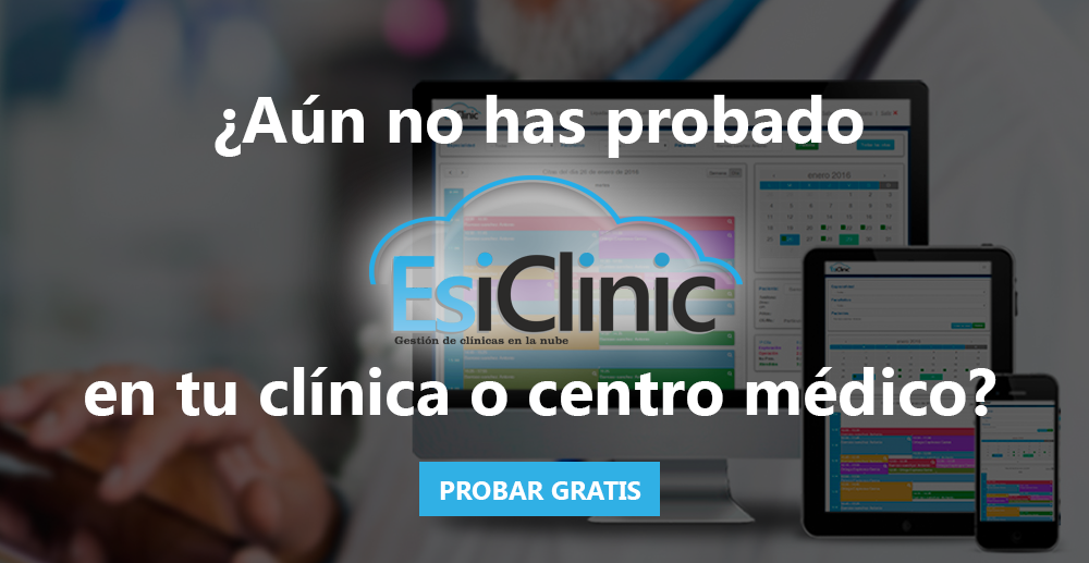Prueba gratis esiclinic, programa de gestión de clínicas en la nube