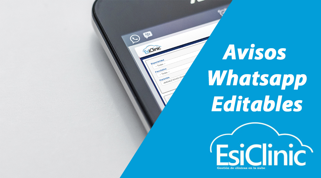Mensaje de whatsapp editable ¡ya disponible!