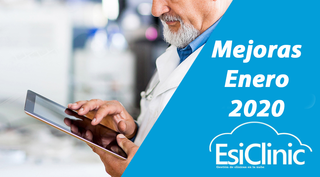 Mejoras esiclinic de enero 2020