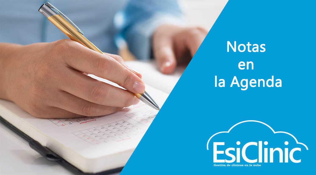 Notas en la agenda